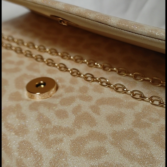 Bags Pink Glitter Animal Print Crossbody Bag Poshmark